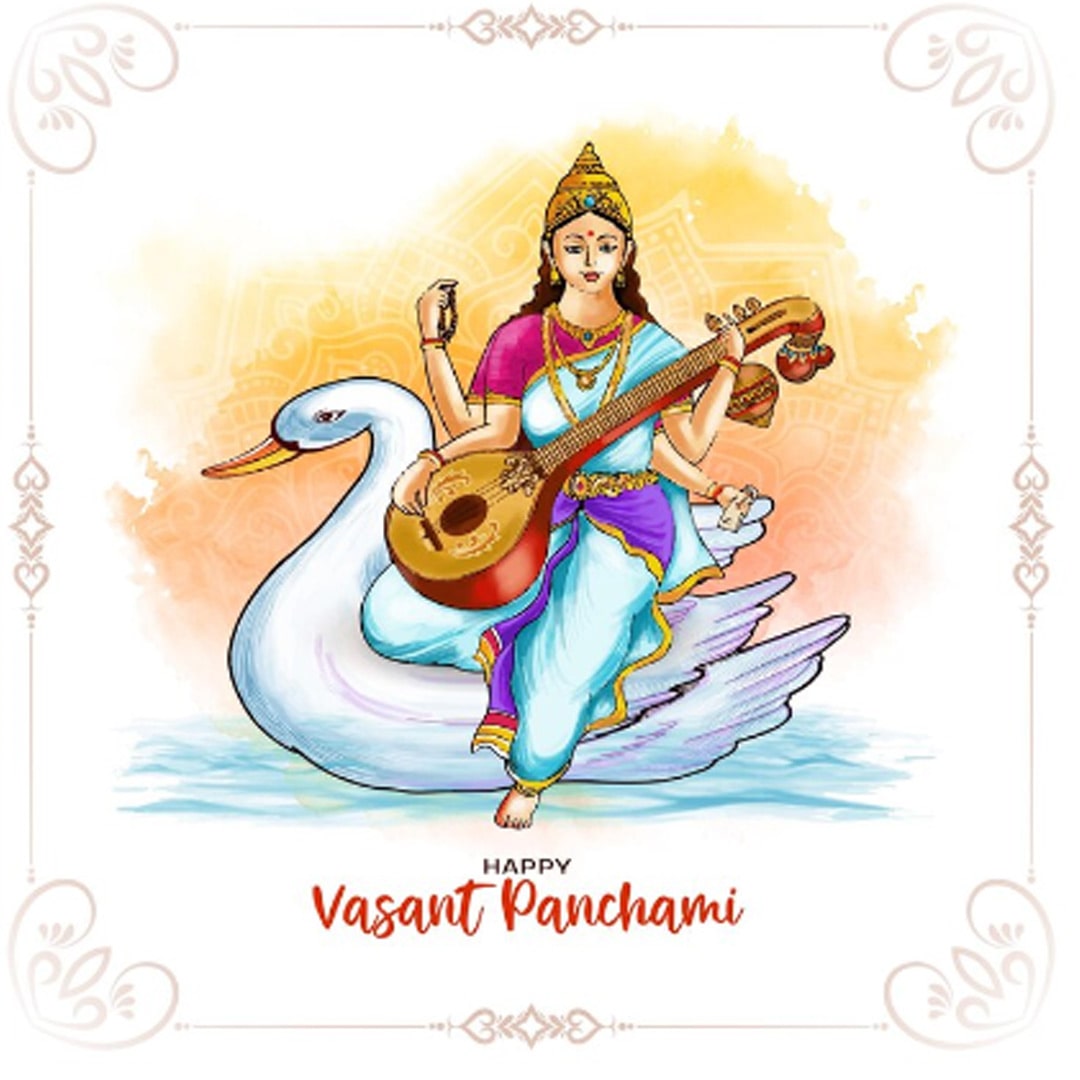 Mother Saraswati - Goddess of learning Knowledge and Wisdom