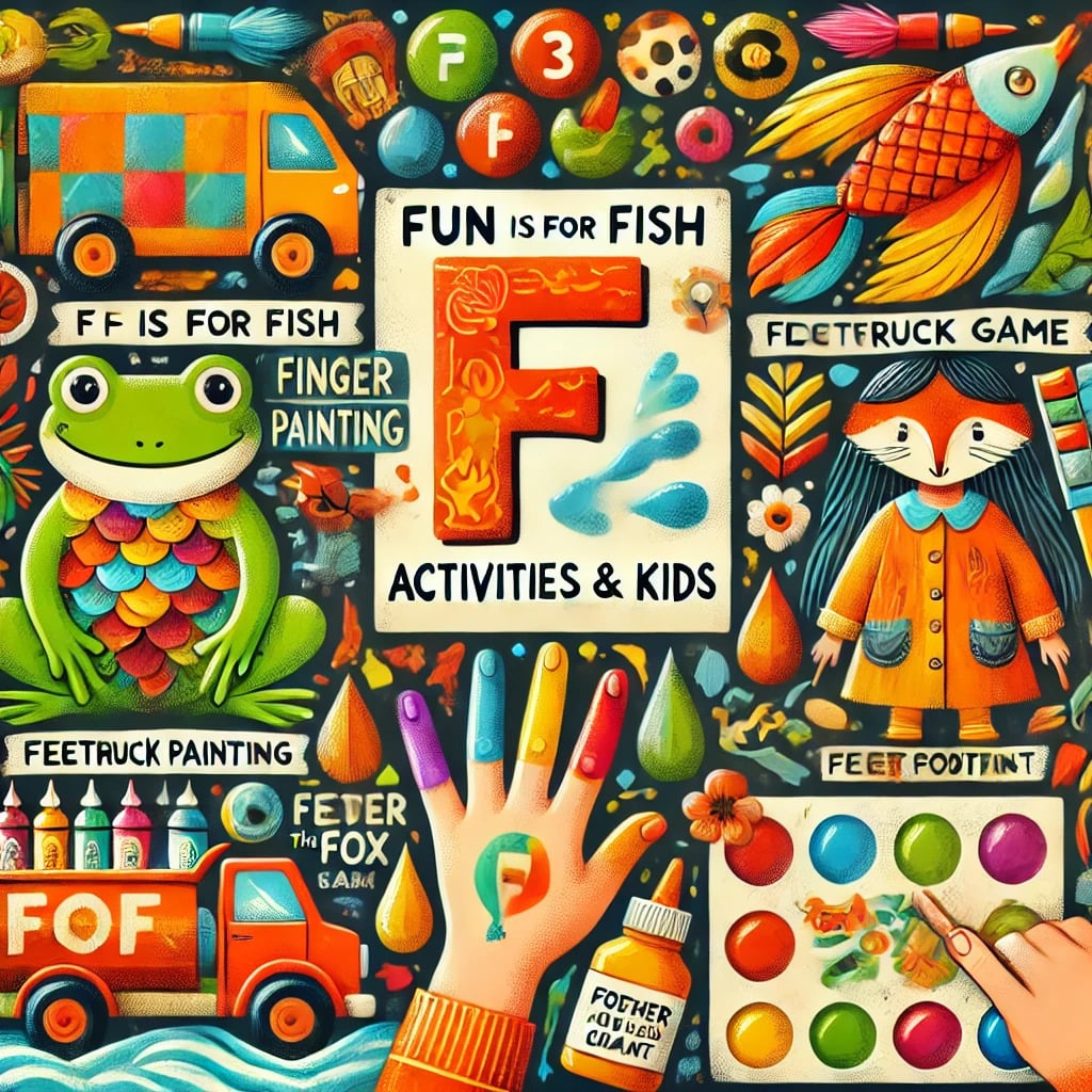 15 Fun Letter F Activities & Crafts for Kids: Alphabet Learning Made Easy