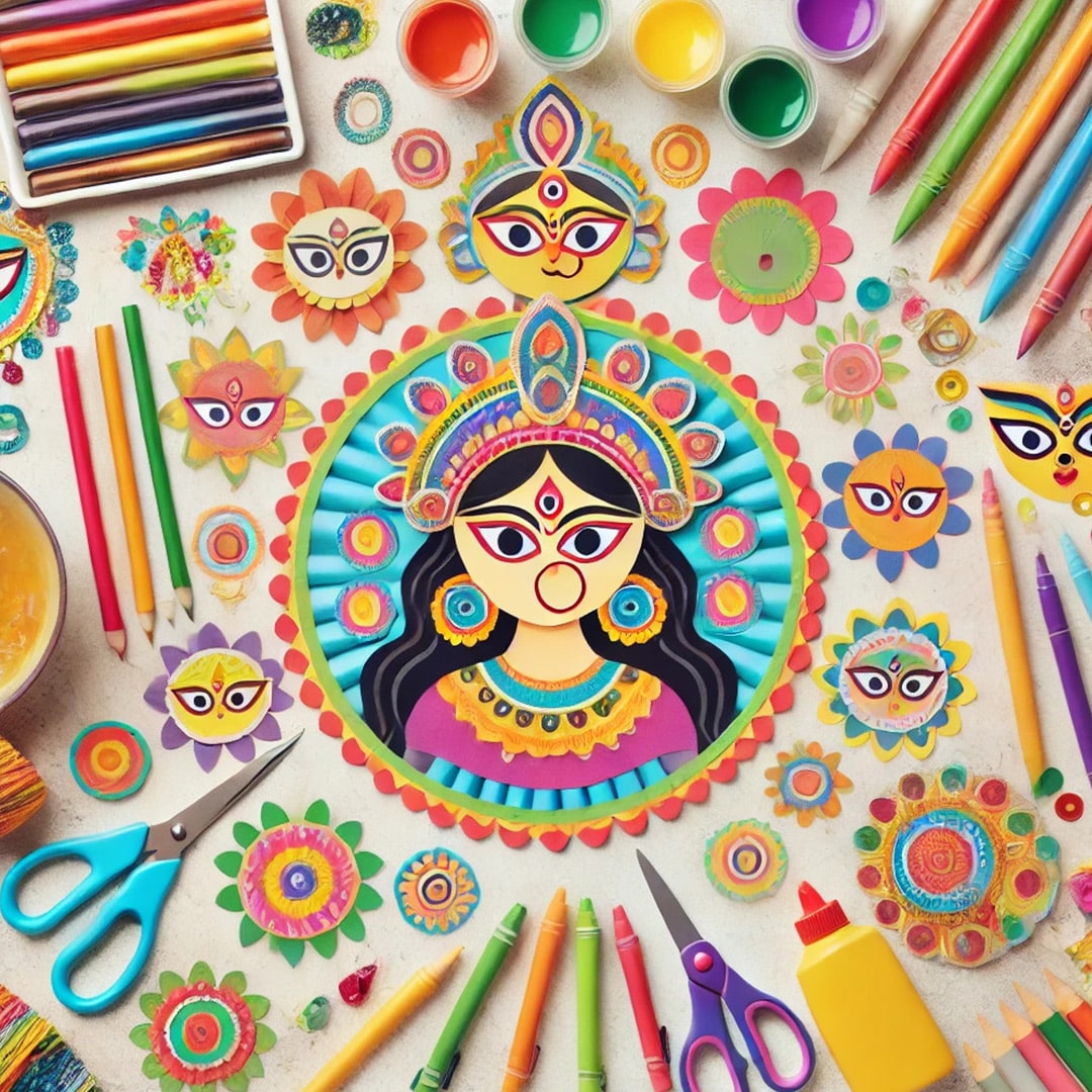 Easy Durga Puja Crafts for Preschoolers: Fun & Festive DIY Ideas