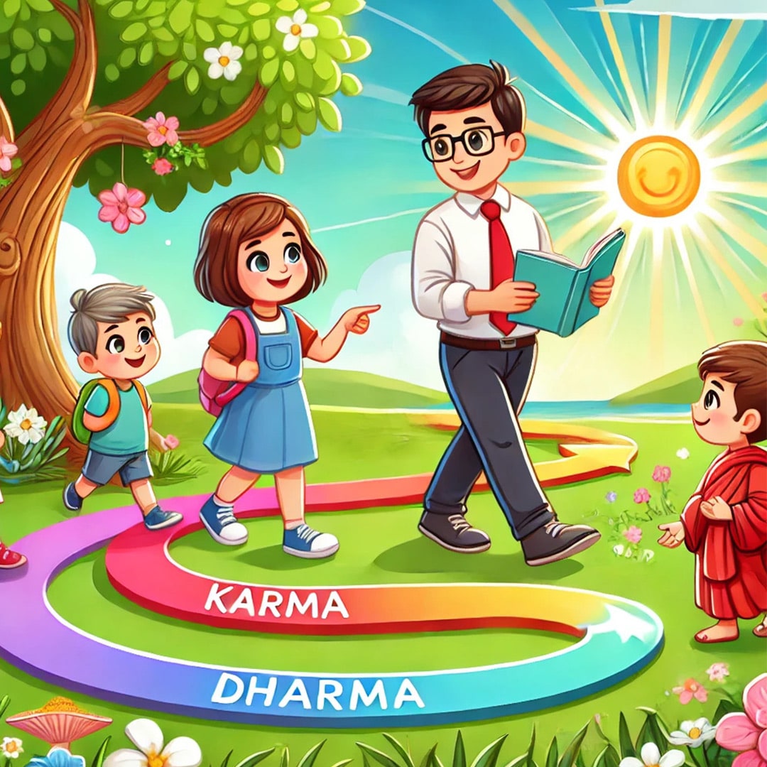 Teaching Kids About Karma and Dharma