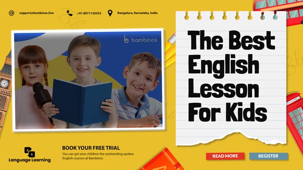 Learn English online | Best Spoken English Classes for Kids