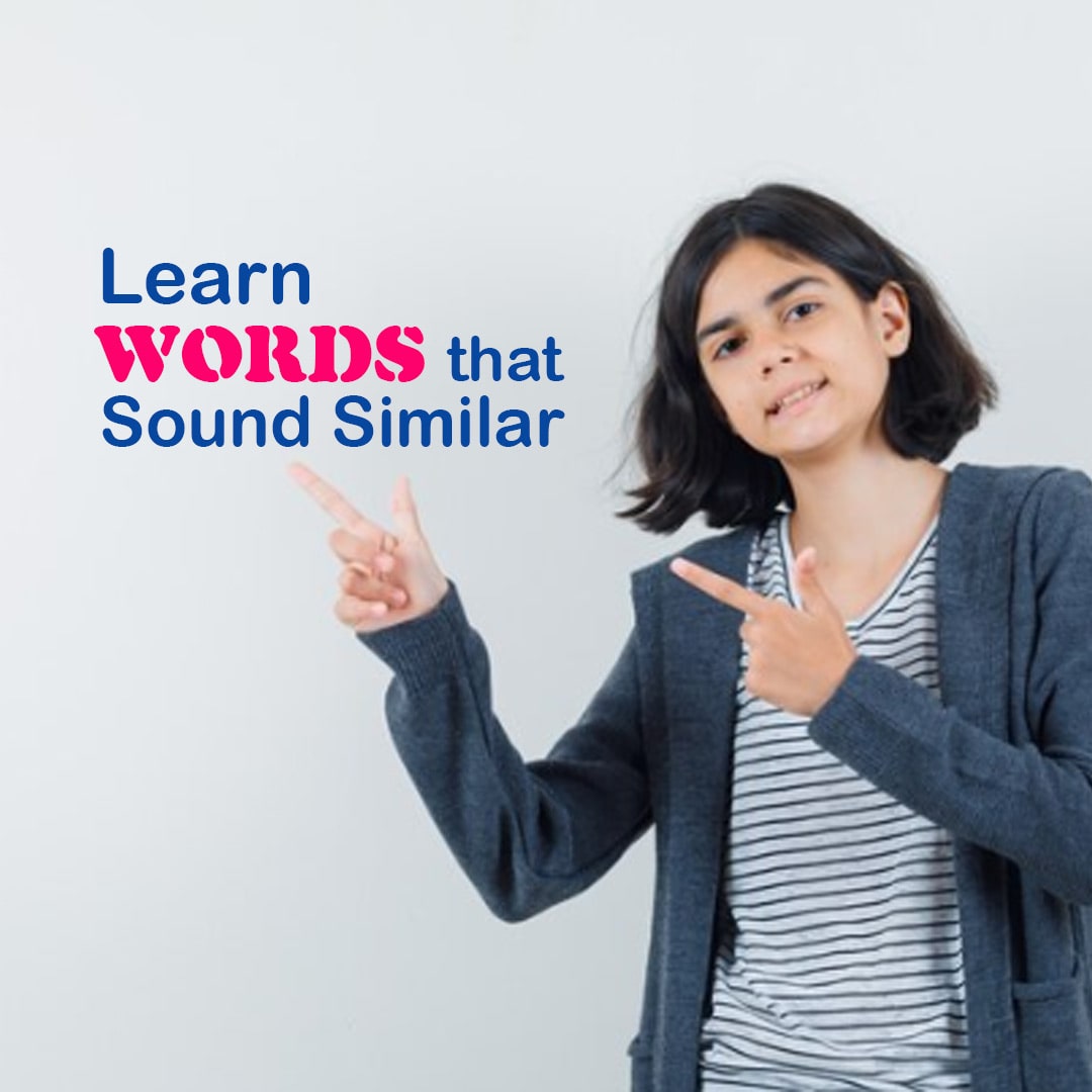 Learn English Words that Sound the same - Homophones
