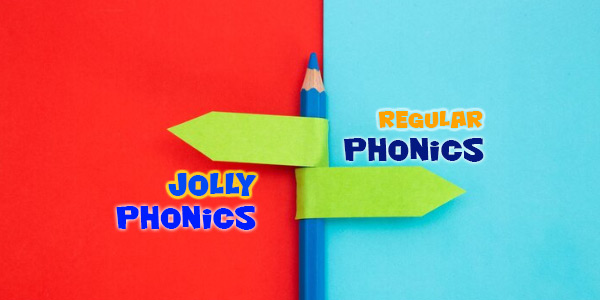 Difference between Jolly Phonics and Regular Phonics